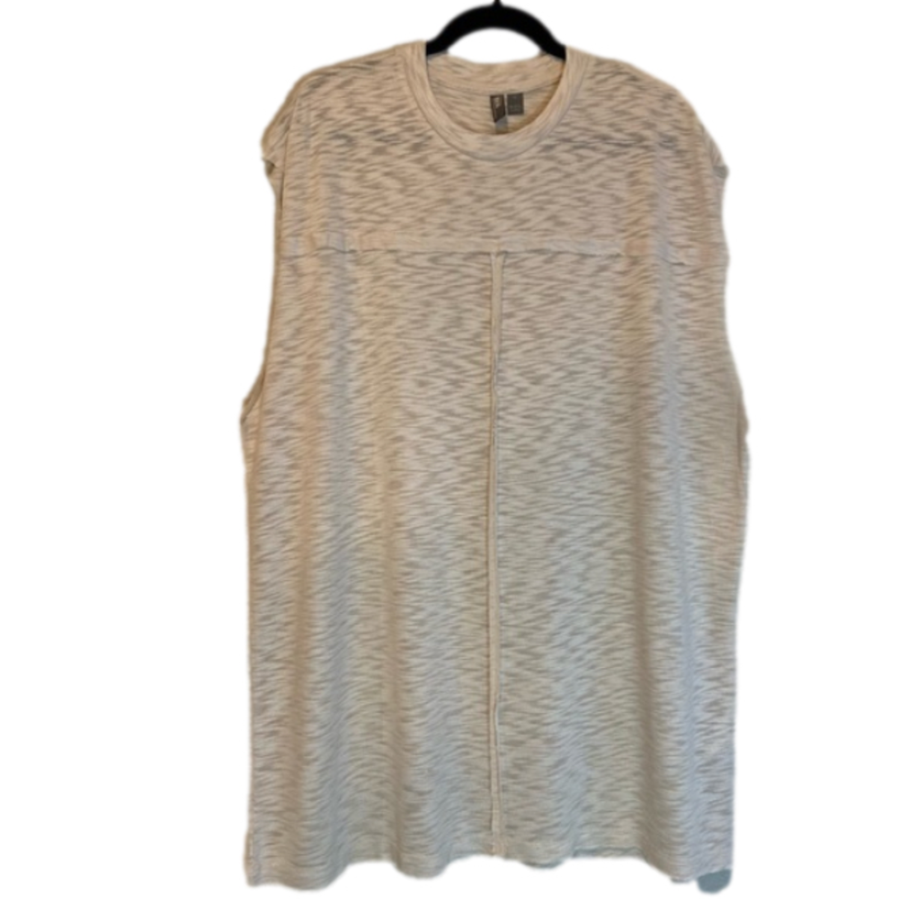 ASOS Cream Sleeveless Tunic Top